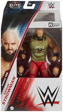 WWE Elite Collection Braun Strowman Action Figure : Amazon.com.be